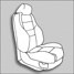 Polster Armlehnen Kopfstuetzen / Upholstery Armrests Headrests
